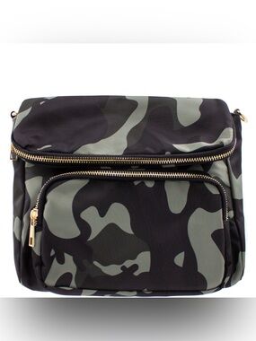 K Carroll Lisa Camouflage Crossbody Bag